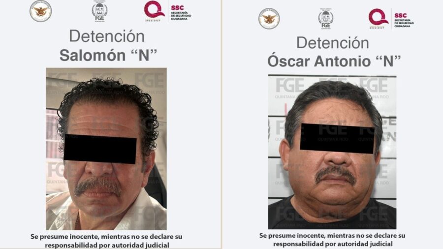 Detenidos FGE