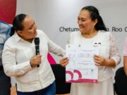Se convierte Elda Xix Euán en primera secretaria de Educación de origen maya en Quintana Roo