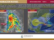 Anuncian alerta azul en municipios del norte de Quintana Roo por huracán «Rafael»