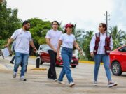 Supervisa Ana Paty Peralta cruces semaforizados en Cancún