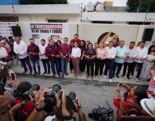 Cancún | Inaugura Gino Segura tercera Casa de la Transformación en Quintana Roo
