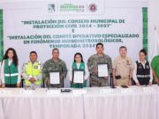 Instalan Consejo Municipal de Protección Civil 2024-2027 en Puerto Morelos