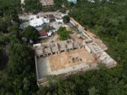 Supervisa Mara Lezama avance de lo que será el moderno edificio del C2 de Tulum