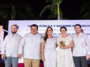 Conmemoran José Luis Chacón y Mara Lezama 175 aniversario del decreto de creación de San Miguel de Cozumel