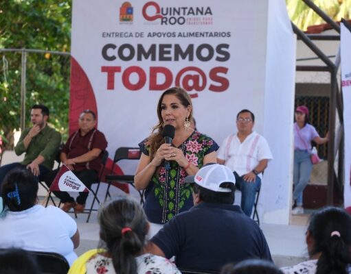 En enero se amplía el programa Comemos Tod@s, para que más familias tengan acceso a 3 comidas diarias: Mara Lezama