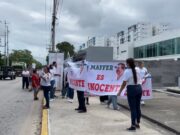 «Son inocentes», aseguran durante manifestación de taxistas a favor de Maffer y Óscar Antonio