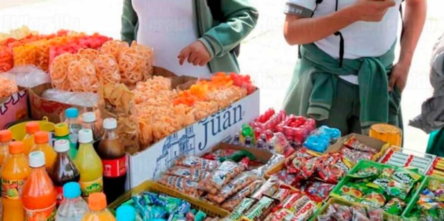comida escolar chatarra