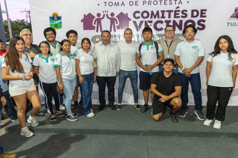 comités vecinales Tulum