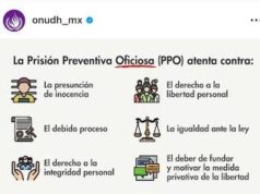 “Perjudicial y regresiva”: ONU-DH México rechaza la reforma sobre prisión preventiva oficiosa