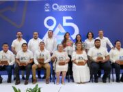 Refrenda Mara Lezama compromiso por devolverle el brillo a Chetumal, en 95 aniversario de la Canaco Servytur