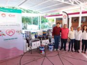 Entrega Ana Paty Peralta equipamiento al desayunador del Centro de Atención Múltiple (CAM) «Albert Einstein»