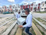 Rescata gobierno de BJ a perro en condiciones de mantrato animal en la supermanzana 260