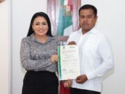 Toma la protesta Blanca Merari al nuevo Secretario de Seguridad Ciudadana de Puerto Morelos