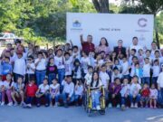 Niños y niñas de Cozumel beneficiados con la entrega de zapatos escolares