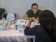 Brindan atención a la salud de los portomorelenses en el marco de la Jornada Médica por el Día de la Lucha Contra el Sida