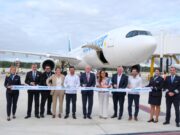 Tulum se conecta con Alemania en histórico vuelo directo de la aerolínea Discover Airlines: Mara Lezama
