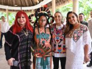 Inician Claudia Sheinbaum y Mara Lezama recorrido del tramo Escárcega -Chetumal del Tren Maya