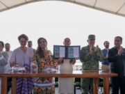 Claudia Sheinbaum y Mara Lezama celebran el primer aniversario e inauguran tramos 6 y 7 del Tren Maya