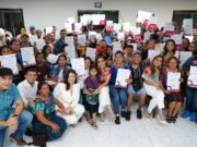 Tras 42 años de incertidumbre, Mara Lezama entrega 44 títulos de propiedad en Mayabalam y Kuchumatán