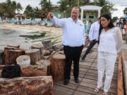 Casi lista rehabilitación del muelle de pescadores en Puerto Morelos