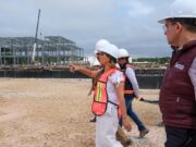 Supervisa Mara Lezama avances en la construcción del nuevo Hospital General de Chetumal
