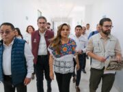 Supervisa Mara Lezama y el Director General del IMSS-Bienestar necesidades del Hospital General de Cancún