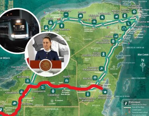 Sheinbaum inagurará tramo de Palenque a Chetumal la próxima semana