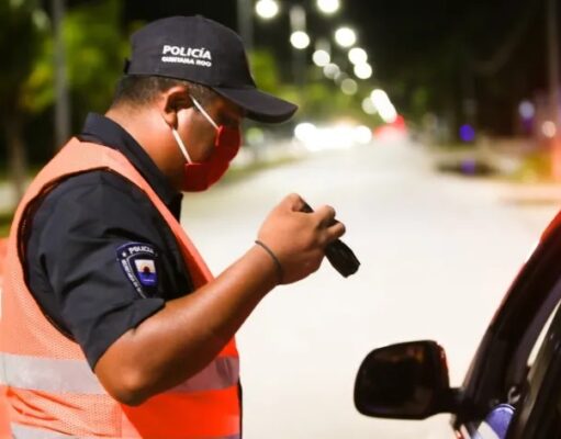 Operativos constantes de alcoholimetría en Cozumel