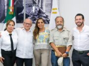 Revisan Mara Lezama y director del INAH, Diego Prieto, alcances de PROMEZA en Quintana Roo