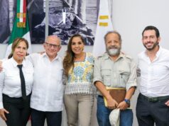 Revisan Mara Lezama y director del INAH, Diego Prieto, alcances de PROMEZA en Quintana Roo
