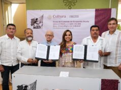 Acuerdan ejido de Bacalar e INAH abrir al público la zona arqueológica de Ichkabal