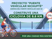 Tendrá Puente Nichupté de Cancún ciclovía de casi 9 km con miradores estratégicos