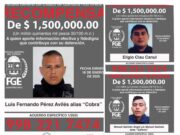 Urge a FGE localizar a dos expolicías de Tulum prófugos, sube recompensa