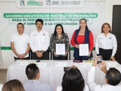 Reafirma Blanca Merari convicción de su gobierno de combatir frontalmente la corrupción