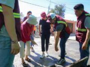 Supervisa Ana Paty Peralta desazolve de pozos en Cancún