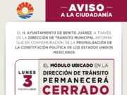 Anuncian suspensión de labores en cajas y módulos de atención del gobierno municipal de BJ