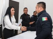 Reconoce Blanca Merari esfuerzo de policías de Puerto Morelos