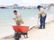 Conserva Ana Paty Peralta playas públicas limpias en Cancún con 37 toneladas de basura recolectadas durante enero
