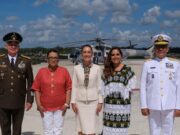 Reafirma Mara Lezama respaldo a Claudia Sheinbaum con la Fuerza Aérea Mexicana para defensa y protección del espacio aéreo nacional