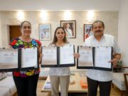 Firma Ana Paty Peralta convenio para implementar «Plataforma Ciudadana de Denuncias»