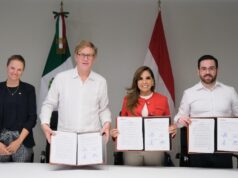 Se reúne Mara Lezama con embajador de los Países Bajos para fortalecer proyectos de protección ambiental en Quintana Roo