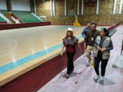 Supervisa Mara Lezama avance de la rehabilitación del Palacio de los Deportes “Erick Paolo Martínez” en Chetumal