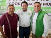 Llama Renán Sánchez a militantes del PVEM a consolidar la transformación en José María Morelos