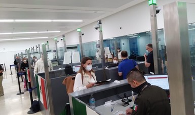 INM Cancún Instalaciones de Migración en aeropuerto de Cancún