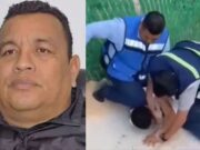 ¿No sabes quién soy? Soy de la policía, afirma Nesguer Ignacio mientras somete a un infante