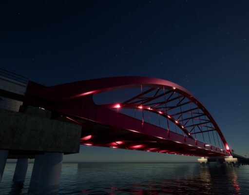 Registra un avance del 74.6% construcción del puente Nichupté