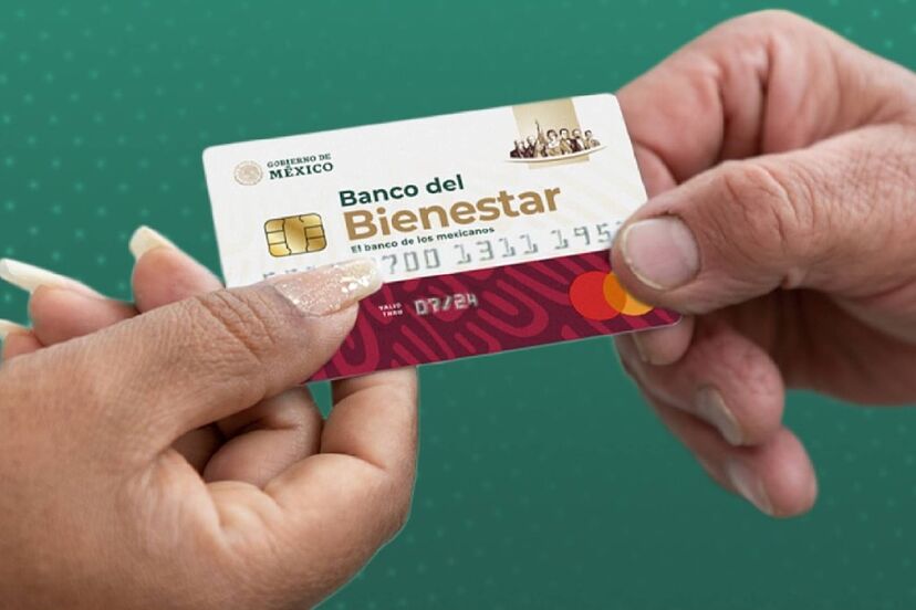 Tarjeta del bienestar para cobro de pensión