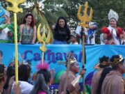 Felicita Blanca Merari a portomorelenses por su ejemplar participación en el Carnaval 2025