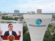 Acusa Aguakan a gobierno de Quintana Roo desde prensa nacional; la presidenta les respondió: “Que siga el litigio”