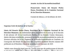 Otra acción de inconstitucionalidad que presenta la CNDH por otra ley de Quintana Roo